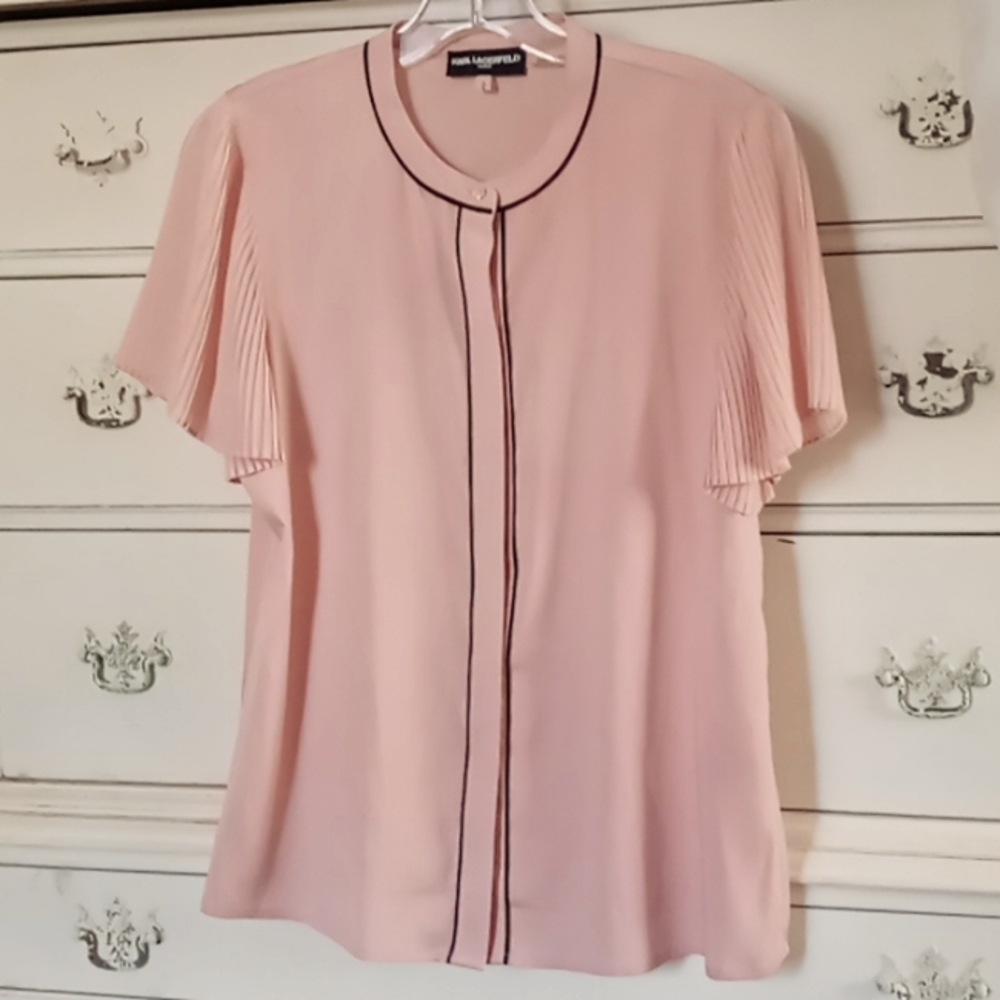 Pink blouse